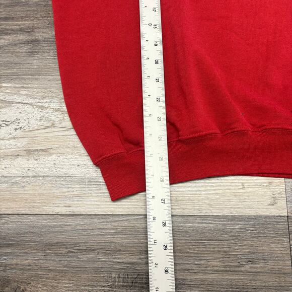 Vintage Y2K Russell Athletic Ohio State Buckeyes Red Mens XL Pullover Sweatshirt - Picture 9 of 10